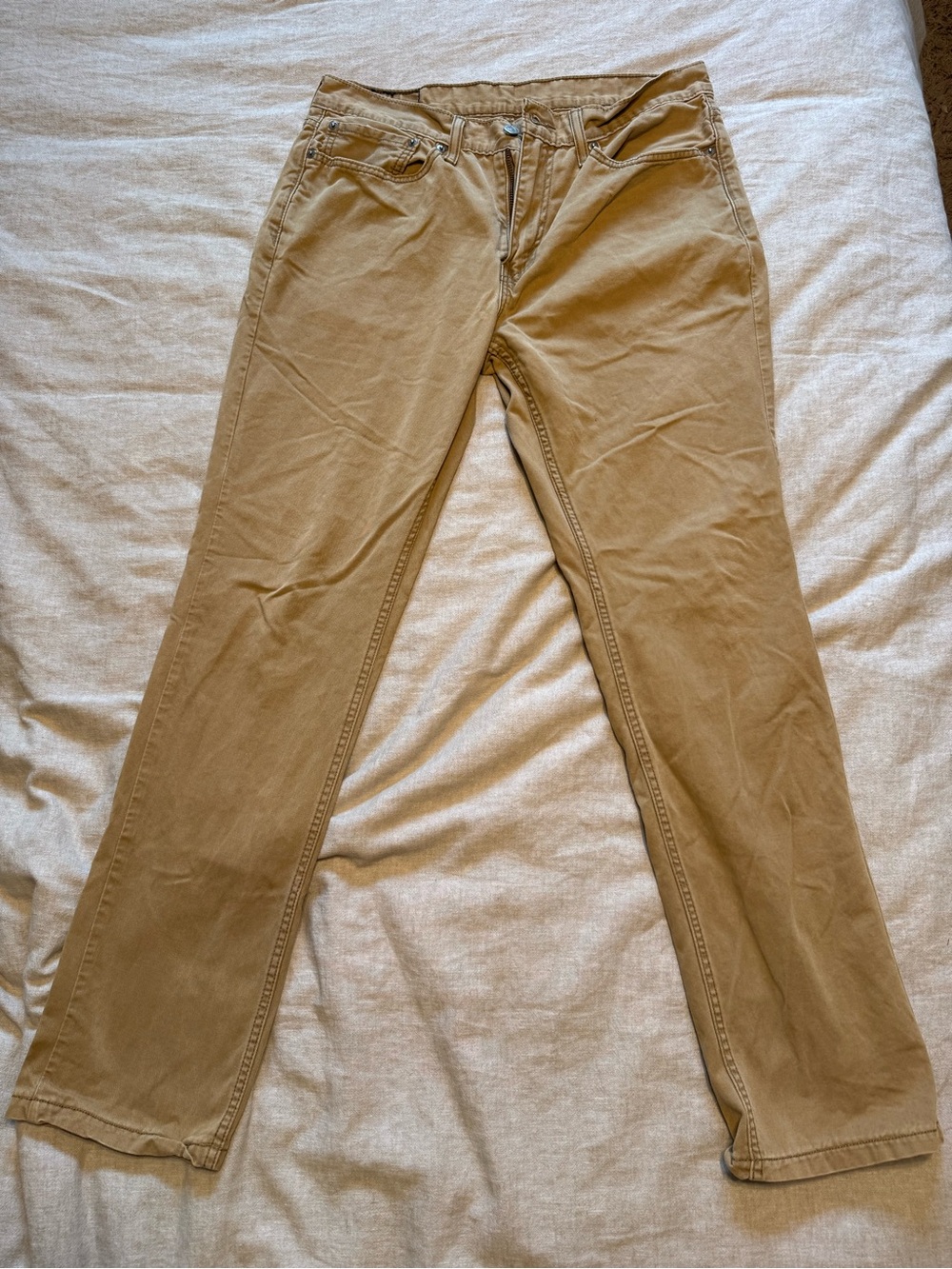 Levi's Tan Chino Pants Men’s 34 x 34